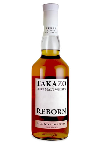 TAKAZO PURE MALT WHISKY PLUM WINE CASK FINISH